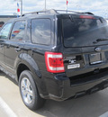 ford escape 2012 black suv xlt gasoline 4 cylinders front wheel drive automatic 77578