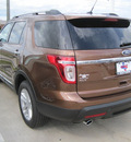 ford explorer 2012 brown suv xlt gasoline 4 cylinders 2 wheel drive automatic 77578