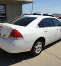 chevrolet impala 2006 white sedan ls flex fuel 6 cylinders front wheel drive automatic with overdrive 76108
