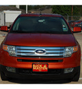 ford edge 2007 orange suv sel plus gasoline 6 cylinders front wheel drive automatic with overdrive 77375