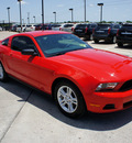 ford mustang 2012 red coupe gasoline 6 cylinders rear wheel drive automatic 76087
