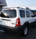 mazda tribute 2005 white suv i gasoline 4 cylinders front wheel drive automatic 27215