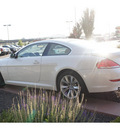 bmw 6 series 2009 white coupe 650i gasoline 8 cylinders rear wheel drive steptronic 99352