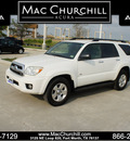 toyota 4runner 2006 white suv sr5 sport gasoline 8 cylinders rear wheel drive automatic 76137