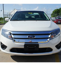 ford fusion 2012 white sedan se gasoline 4 cylinders front wheel drive 6 speed automatic 77471