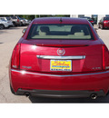 cadillac cts 2008 red sedan 3 6l v6 gasoline 6 cylinders rear wheel drive automatic with overdrive 77802