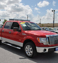 ford f 150 2010 dk  red xlt 8 cylinders automatic 78523