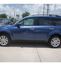 subaru forester 2012 blue wagon 2 5x premium gasoline 4 cylinders all whee drive automatic 77090
