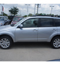 subaru forester 2012 silver wagon 2 5x limited gasoline 4 cylinders all whee drive automatic 77090
