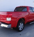 toyota tundra 2010 red limited gasoline 8 cylinders 2 wheel drive automatic 78577