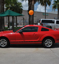 ford mustang 2005 red coupe v6 deluxe 6 cylinders automatic 78521