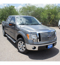ford f 150 2010 gray xlt gasoline 8 cylinders 2 wheel drive automatic 78539