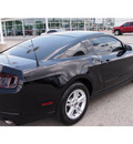 ford mustang 2013 black coupe v6 gasoline 6 cylinders rear wheel drive automatic 77074