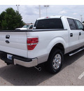 ford f 150 2012 white xlt gasoline 6 cylinders 2 wheel drive automatic 77074