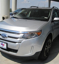 ford edge 2013 silver sel gasoline 6 cylinders front wheel drive automatic 77578