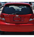 chevrolet aveo 2005 red hatchback special value gasoline 4 cylinders front wheel drive automatic 78130