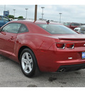 chevrolet camaro 2012 red coupe lt gasoline 6 cylinders rear wheel drive automatic 78216