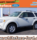 ford escape 2012 white suv xlt flex fuel 6 cylinders front wheel drive automatic 79045