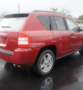 jeep compass 2007 red suv sport 4 cylinders front wheel drive automatic 76234