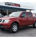nissan frontier 2012 red sv v6 gasoline 6 cylinders 2 wheel drive automatic with overdrive 78840