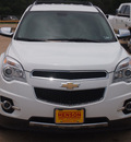 chevrolet equinox 2011 white ltz gasoline 4 cylinders front wheel drive automatic with overdrive 77864