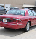 mercury grand marquis 1995 red sedan ls gasoline v8 rear wheel drive automatic with overdrive 77074