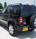 jeep liberty 2005 black suv limited gasoline 6 cylinders rear wheel drive 4 speed automatic 75070