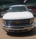 chevrolet silverado 1500 2012 summ white pickup truck lt flex fuel 8 cylinders 2 wheel drive automatic 76051