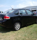 ford focus 2010 black sedan se gasoline 4 cylinders front wheel drive automatic 75606