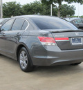 honda accord 2012 dk  gray sedan se gasoline 4 cylinders front wheel drive automatic with overdrive 77074