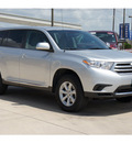 toyota highlander 2012 silver suv gasoline 6 cylinders front wheel drive automatic 78232