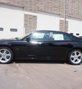 dodge charger 2012 black sedan r t road and track gasoline 8 cylinders rear wheel drive automatic 80301