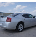 dodge charger 2007 silver sedan gasoline 6 cylinders rear wheel drive automatic 79110