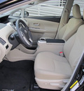toyota prius v 2012 black wagon three hybrid 4 cylinders front wheel drive automatic 77074