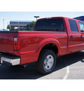 ford f 250 super duty 2012 red xlt flex fuel 8 cylinders 2 wheel drive automatic 79407