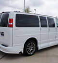 chevrolet express cargo 2012 white van 1500 conversion flex fuel 8 cylinders rear wheel drive not specified 76051