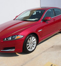 jaguar xf 2012 red sedan gasoline 8 cylinders rear wheel drive 6 speed automatic 77090