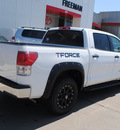 toyota tundra 2012 white t force gasoline 8 cylinders 2 wheel drive 6 speed automatic 76053
