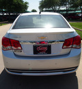 chevrolet cruze 2012 silver ice sedan lt gasoline 4 cylinders front wheel drive not specified 76051
