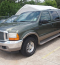 ford excursion 2000 dk  green suv limited gasoline v10 rear wheel drive automatic 77090