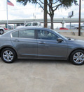 honda accord 2012 dk  gray sedan lx p gasoline 4 cylinders front wheel drive automatic with overdrive 77074