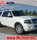 ford expedition el 2012 white suv limited flex fuel 8 cylinders 2 wheel drive automatic 77539