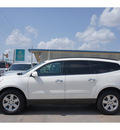 chevrolet traverse 2012 white lt gasoline 6 cylinders front wheel drive automatic 79110
