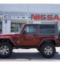 jeep wrangler 2008 dk  red suv sahara 6 cylinders automatic 79119