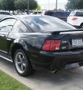 ford mustang 2001 black coupe gt gasoline 8 cylinders rear wheel drive automatic 77090