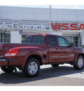 toyota tundra 2005 red limited 8 cylinders automatic 79119