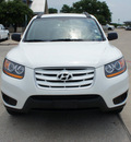 hyundai santa fe 2010 white suv 4 cylinders automatic 76087