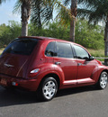 chrysler pt cruiser 2009 dk  red wagon gasoline 4 cylinders front wheel drive automatic 78550