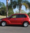 chrysler pt cruiser 2009 dk  red wagon gasoline 4 cylinders front wheel drive automatic 78550