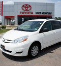 toyota sienna 2008 white van le 6 cylinders automatic 76087